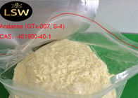 99.5% Purity Raw Sarm Powder Fat Cutting Legal Andarine S4 CAS 401900-40-1