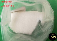 CAS 62-44-2 Powder Pain Reliever Fenacetina / Phenacetin Drugs 99% Assay Purity