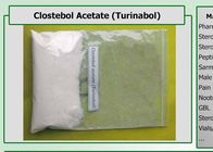 Raw Powder Build Muscle Steroids 4- Chlorotestosterone Acetate / Clostebol Acetate / Turinabol