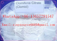 99% Purity Natural Anti Estrogen Supplements Clomifene Citrate / Clomid CAS 50-41-9