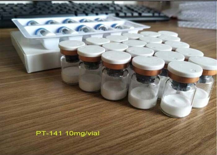 PT141 / Bremelanotide Male Enhancement Supplements White Freeze - Dried Powder In 10mg / Vial