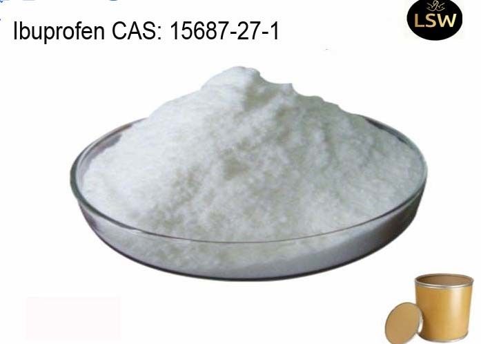 Cas 15687 27 1 Raw Steroid Powder Fever Reducing Drug Ibuprofen 99% Assays