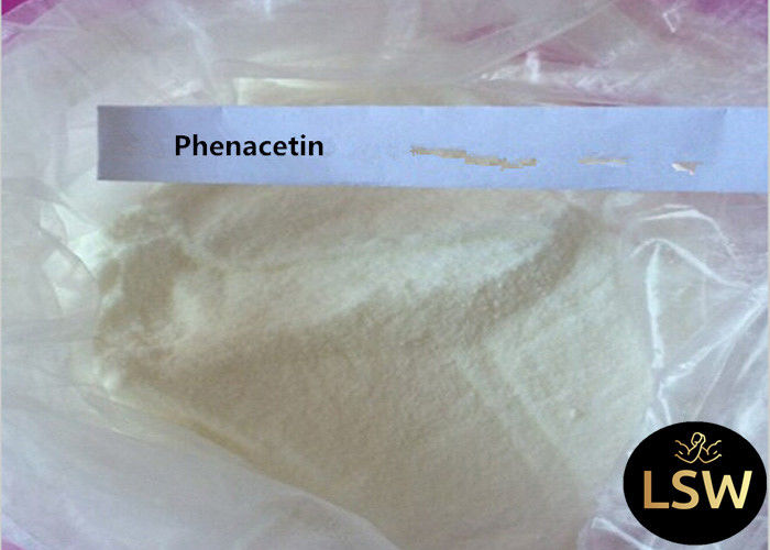 Pain Relieving Local Anaesthesia Drugs Fenacetina / Phenacetin Powder CAS 62-44-2
