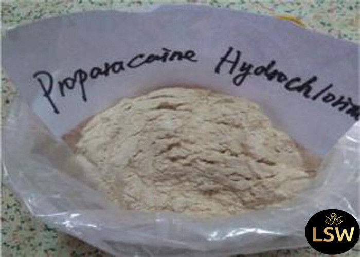 Proparacaine Hydrochloride Raw Steroid Powders Pain Killer CAS 5875-06-9 High Purity
