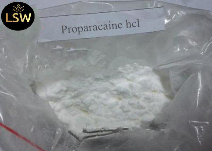 Highly Pure Local Anaesthesia Drugs White Proparacaine Hydrochloride CAS 5875-06-9