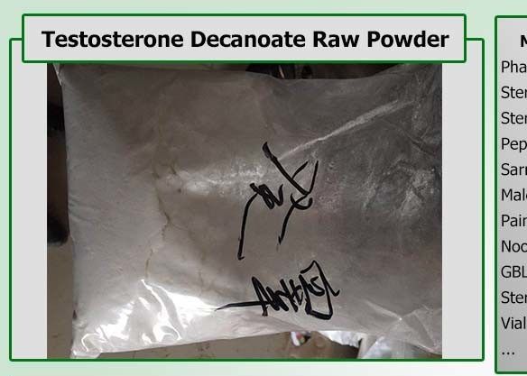 High Purity Testosterone Decanoate Powder Test Deca Muscle Building For Adult