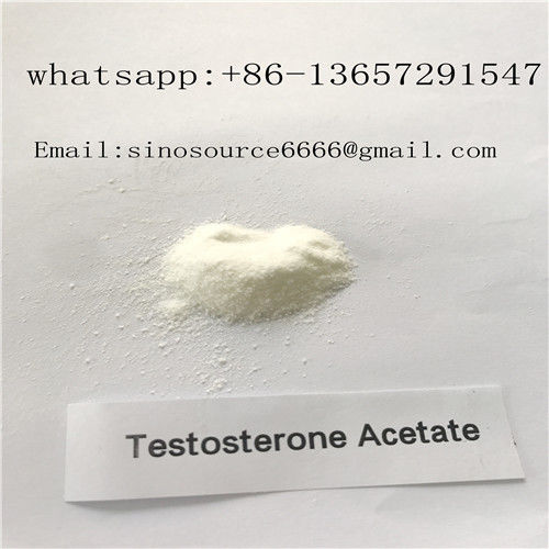 Testosterone Acetate Bodybuilding Anabolic Steroids CAS 10161-34-9 For Muscle Growth