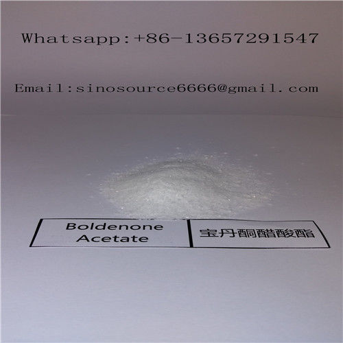 Steroid Hormone Boldenone Acetat  Bodybuilding Muscle Growth Light yellow powder CAS 2363-59-9