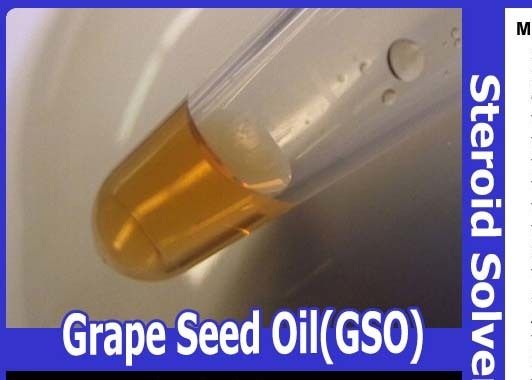 Yellow Liquid Legal Anabolic Steroids Solvent - Oil Grape Seed Oil GSO Highly Pure