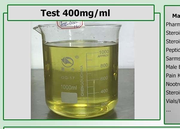 Muti Blend Injection Muscle Building Steroids Liquid Test 400 Test C/ Test E/ Test Prop Blend