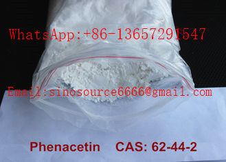 High Purity Legal Anabolic Steroids Phenacetin Pain Killer Medicine CAS 62-44-2
