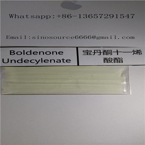 Liquid Yellow Boldenone Undecylenate Male Steroid Hormones 97.0-103.0% Assay