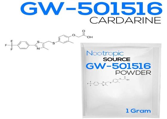 99% Purity SARMs Raw Powder Cardarine GW 501516 Muscle Gaining Supplements