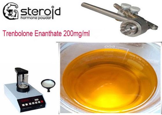 Trenbolone Enanthate 200mg/ml Oil Based Steroids CAS 10161-33-8 For Mass Gaining