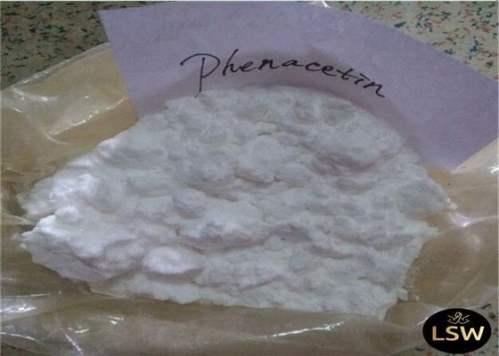 CAS 62-44-2 Legal Anabolic Steroids White Powder Phenacetin Pain Killer Medicine