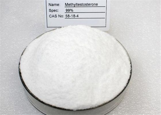 High Purity Testosterone Anabolic Steroid 17-Methyltestosterone for Muscle Growth CAS 58-18-4