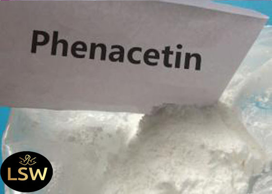 Pain Relieving Local Anaesthesia Drugs Fenacetina / Phenacetin Powder CAS 62-44-2