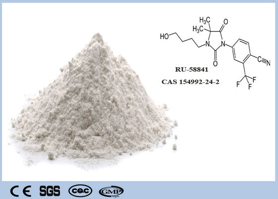 Hair Growth SARMs Raw Powder Anti Androgen Drug RU58841 CAS 154992-24-2 High Purity