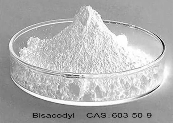 Bisacodyl Powder Active Pharmaceutical Intermediate CAS 603-50-9 Constipation Treatment