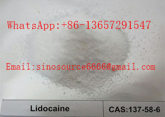 CAS 73-78-9 Local Anesthetic Powder Lidocaine Hydrochloride for Anti - Paining White Powder