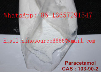 Pain Killer Local Anaesthesia Drugs , Raw White Phenacetin Powder Cas 62 44 2