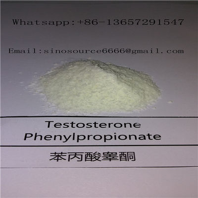 Testosterone Phenylproprionate Raw Steroid Powder Test PP CAS 1255-49-8 White Color