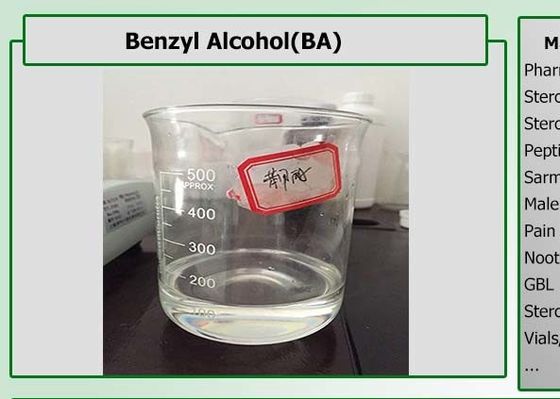 Solvent - Benzyl Alcohol BA Bodybuilding Legal Steroids For Injection Steroid Liquid Homebrew